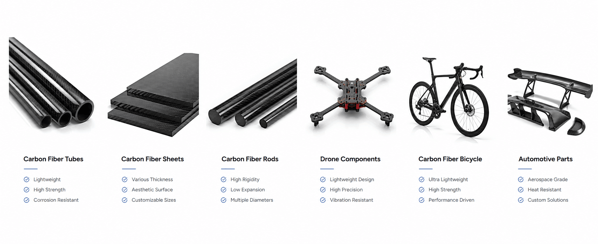Carbon fiber products