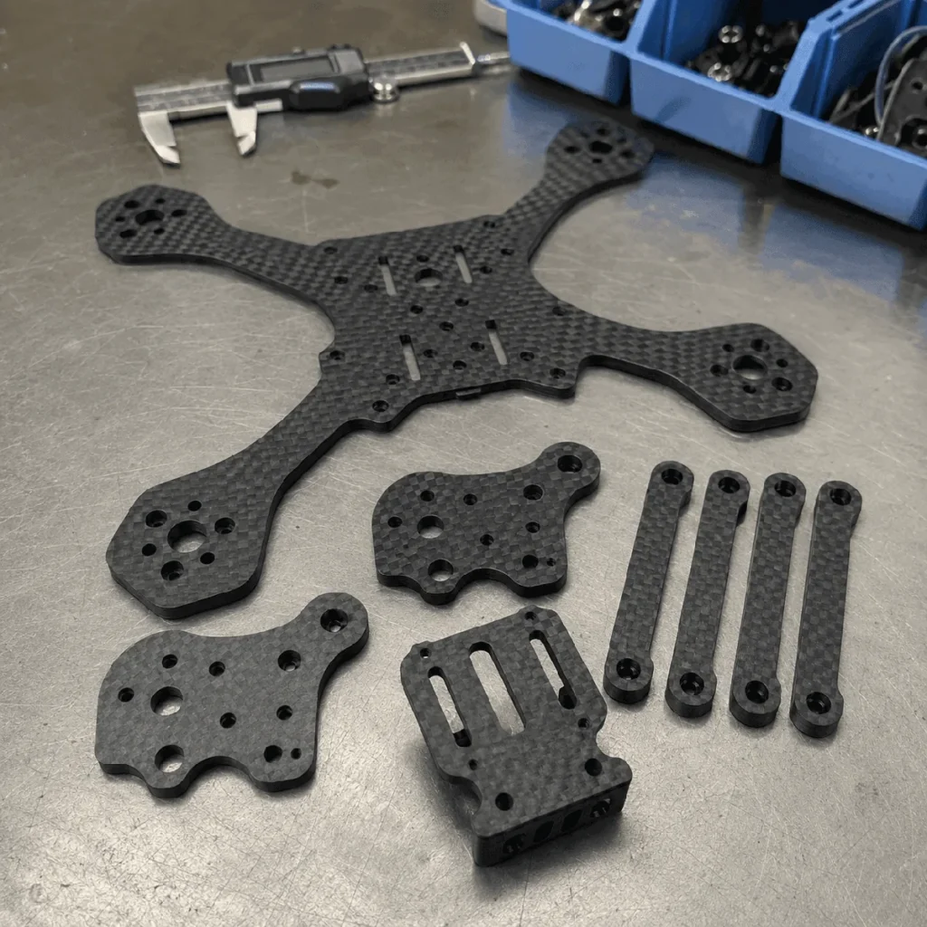 Carbon Fiber Drone and Robot Parts