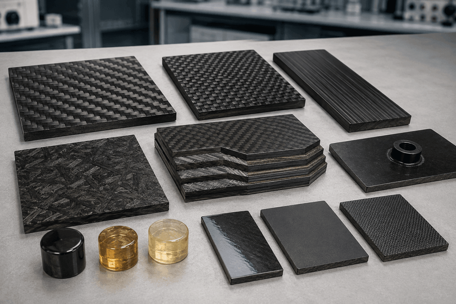 Carbon Fiber Material and Layup
