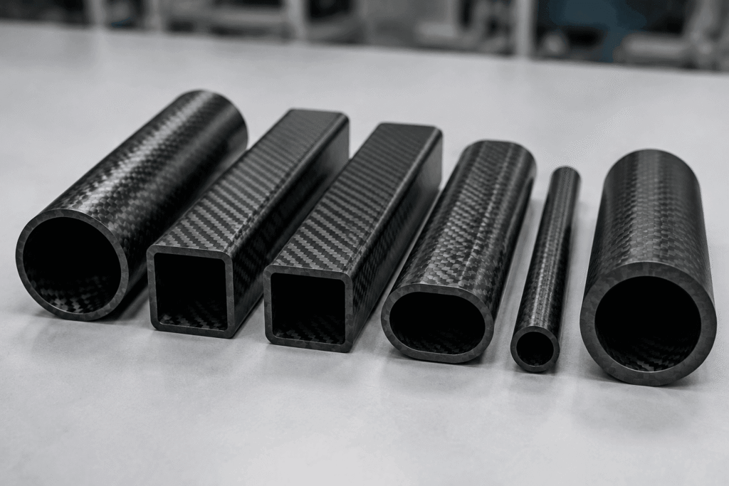 Pultruded carbon fiber tube specifications and dimensions