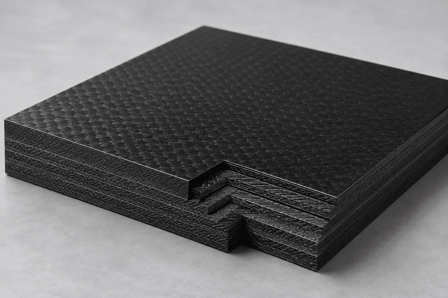 Quasi-Isotropic Carbon Fiber Plates