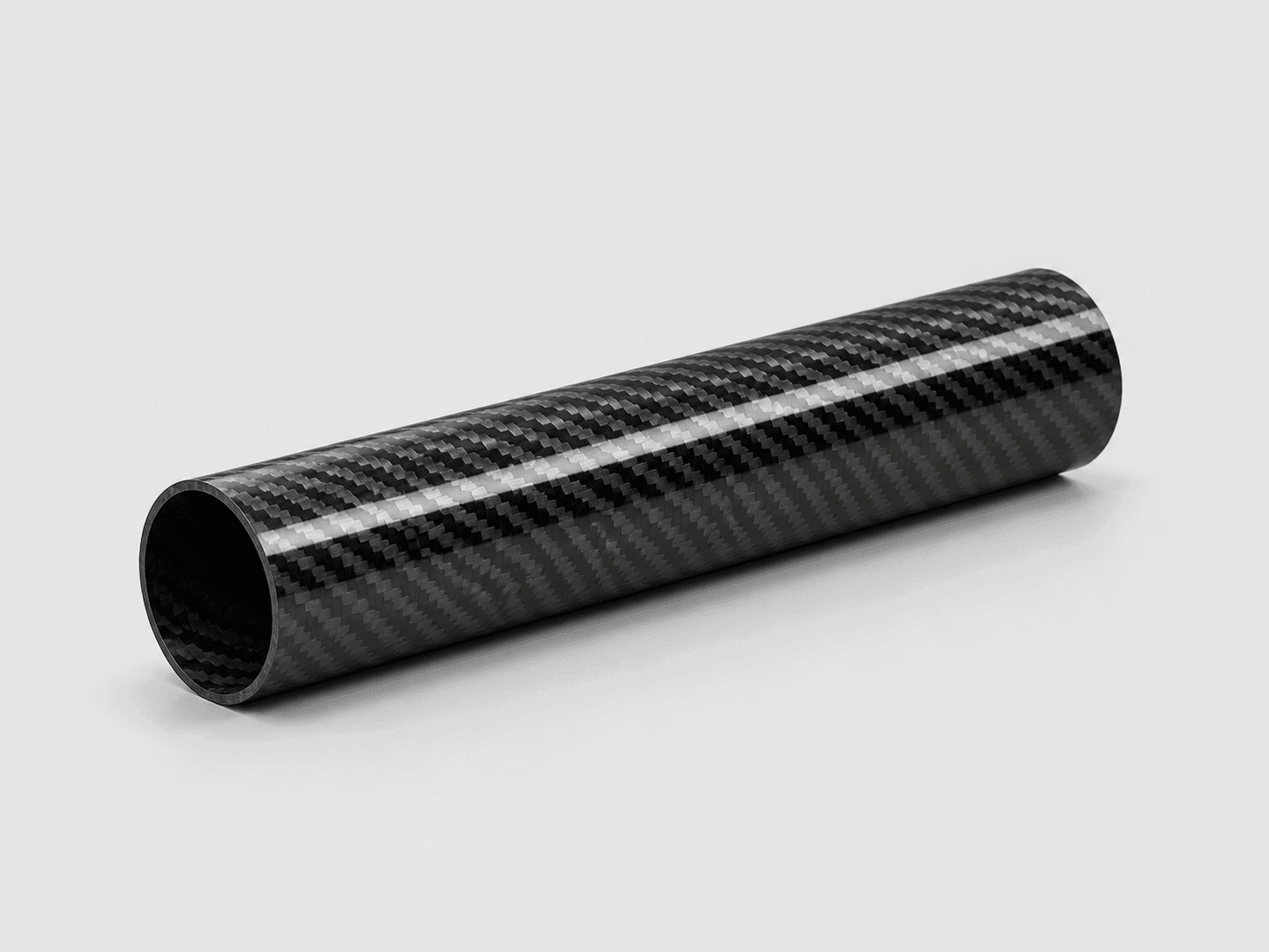Roll-Wrapped Carbon Fiber Tube