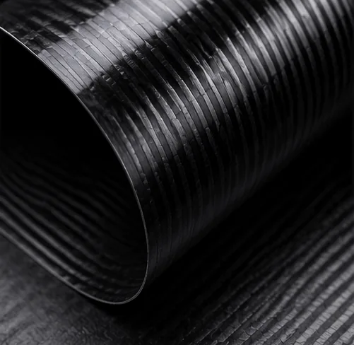 Unidirectional carbon fiber for directional stiffness