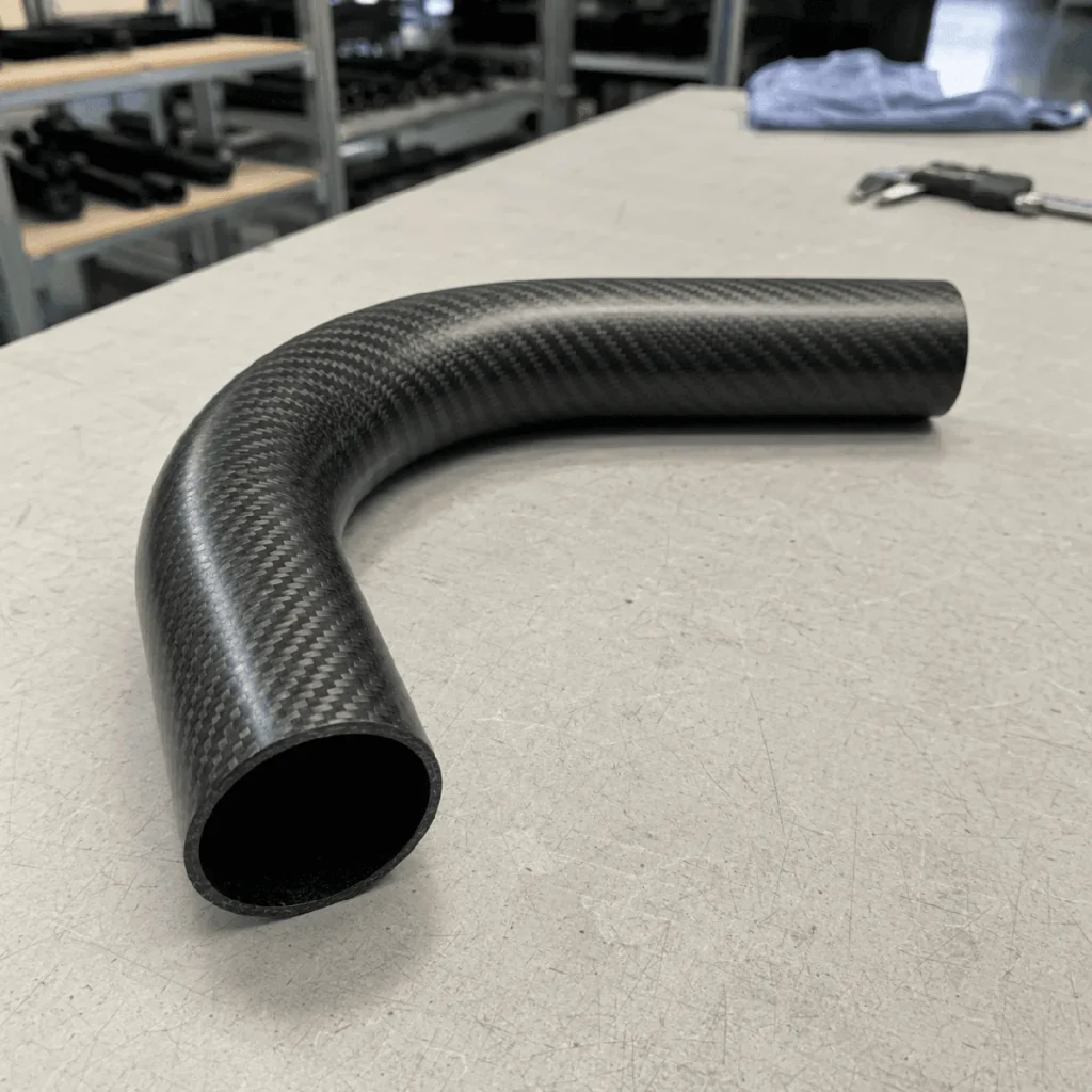 curved carbon fiber tube