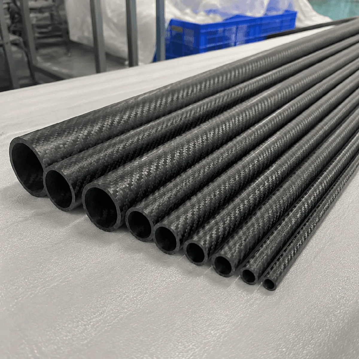 pultruded carbon fiber tubes